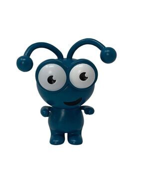 Cricut Cutie Peacock Figure Blue Mascot 3in Original Craft Room Decor New Box O